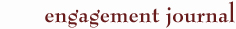 engagement journal